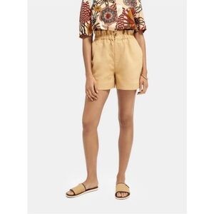 Scotch & Soda linen paper bag shorts size small
